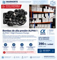 Mixtron ALPHA 1 pumps in stock - MARNORTE Watertech Mixtron ALPHA 1 pumps in stock - MARNORTE Watertech